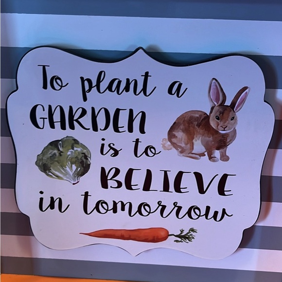 Wooden Wall Shelf Art Garden Theme - Picture 7 of 8